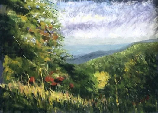 After The Rain 
pastel sold