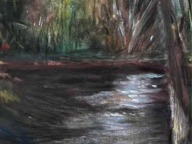 "Twillight" 
Pastel 9x12
My reference